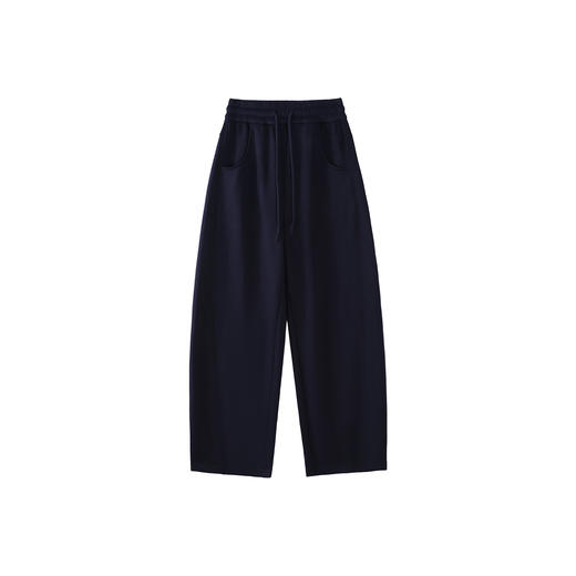 【春秋新款慵懒风阔腿裤】女高腰垂感弯刀裤宽松显瘦拖地休闲裤女 商品图6