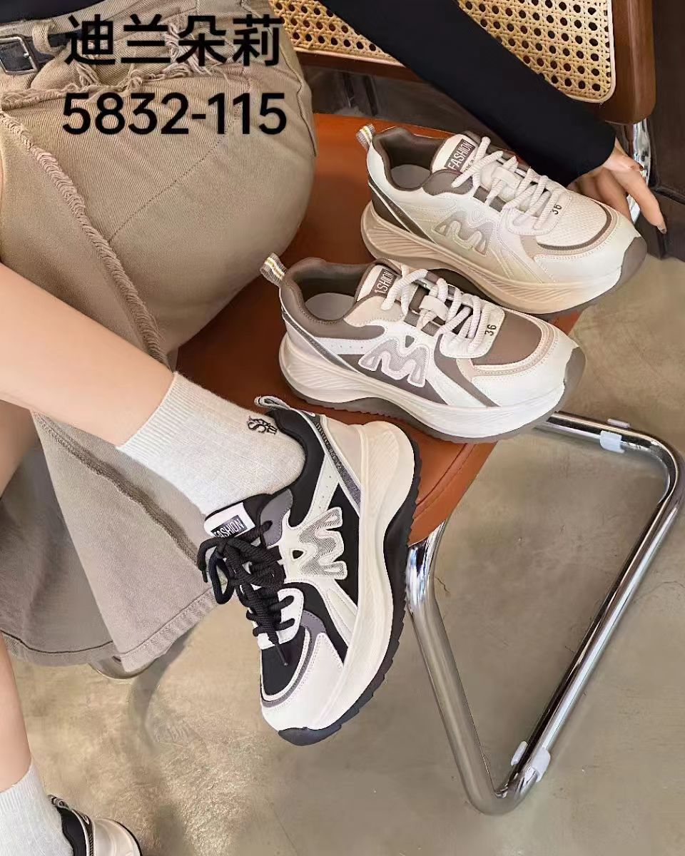 迪兰朵莉加棉运动鞋