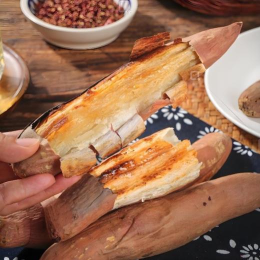 有机番薯，多品种可选，颠覆认知的糯沙香甜，安心美味（大小混装5斤装，顺丰包邮，72小时发货急件慎拍) 商品图4