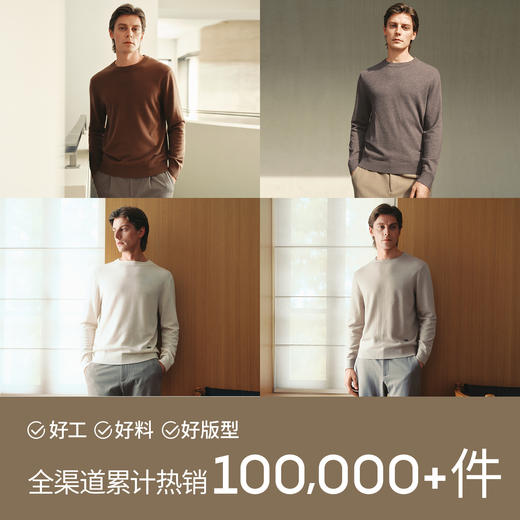 【男装】麦檬春秋套头毛衫9G8930351 商品图1