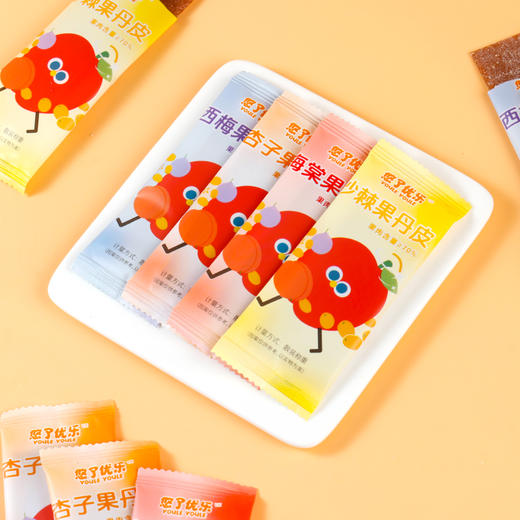 悠了优乐·伊犁果丹皮（四种口味混合装）300g*2  真材实料 小时候的味道 商品图2