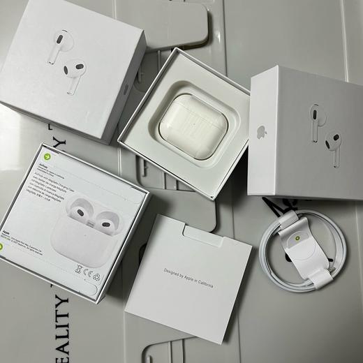 苹果新款 AirPods3 ［新三代］无线蓝牙耳机 官网版本安卓可用 商品图1