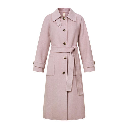 HeyDress双面尼插肩袖宽松大衣 商品图4