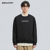 贝纳川冬季新品字母图案圆领加绒套头卫衣ECF424101 商品缩略图4