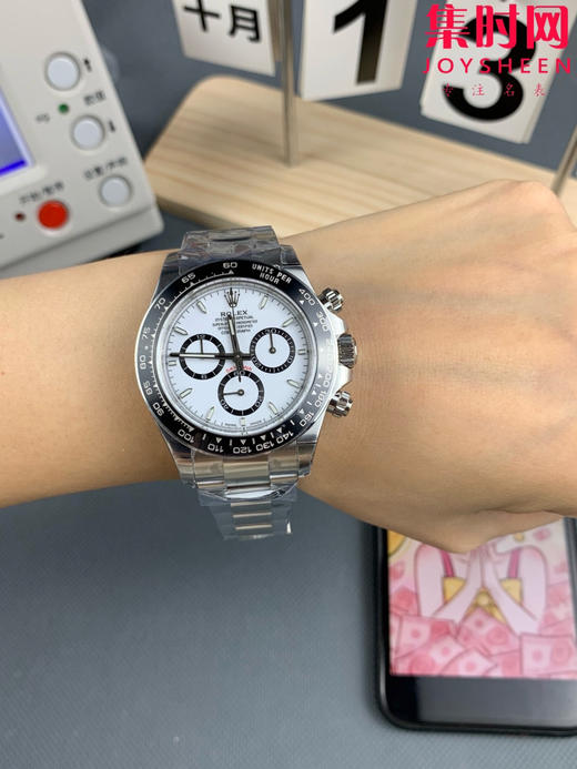 劳力士宇宙计型 BT迪通拿4131 BT新款包边迪通拿 BT包边迪通拿 BT熊猫迪 男士腕表 4131机 商品图6