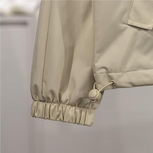 李宁女子2025春秋连帽健身风衣运动外套AFDV958-1 商品图2