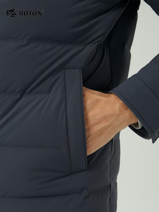 [弹力舒适]波顿男士冬季休闲灵活合身立领白鸭绒常规款羽绒服MC818523 商品图2