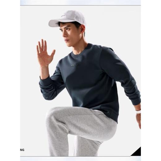 李宁男子2025套头运动卫衣AWDV119-1 商品图0