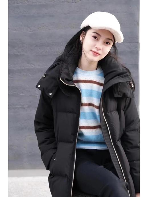 【高品质私服】【IC精纺羊毛白鹅绒羽绒服】手感柔软干爽，富有骨感悬垂性佳，内填高质90鹅绒，相拥温暖N0817-CC【无标出货 介意慎拍】 商品图3