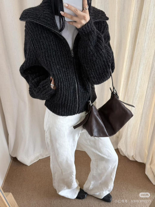 2510403    le** 羊毛 羊驼毛 开衫毛衣外套 商品图12