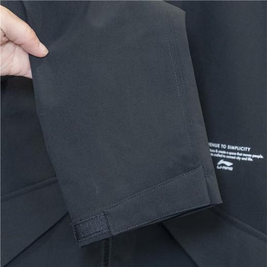 李宁男子2025春秋休闲连帽夹克外套AJDV027-1 商品图4