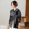 SC97-3081-308 2025秋冬新款毛衣复古提花针织开衫撞色宽松长袖短外套单排扣女装 商品缩略图0