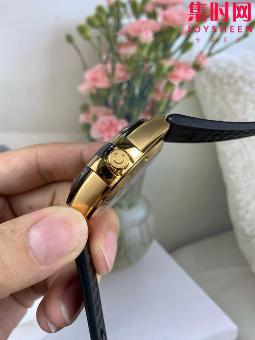 欧米茄 VS第五代星座系列 曼哈顿星座 黄金黑 男士腕表 丹东8900一体机 商品图4