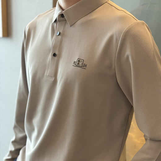 罗蒙男士翻领POLO衫 | 4D立体剪裁，宽松不臃肿，显瘦有型 商品图0