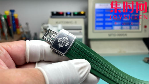 PP百达翡丽 分3K手雷5261R-001 新款笑脸对版原装到货！胶带对版原装，摆轮位置对版原装可调！扣升级对版原装！V2升级版！ 商品图8