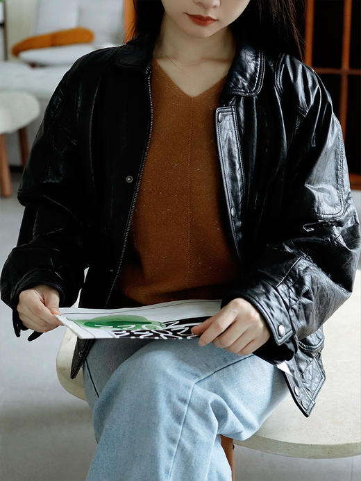 【v领金豆羊绒衫】品牌定制款  单穿内搭都很好看 不挑身材~ 商品图3