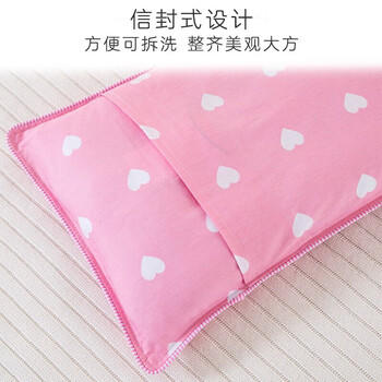 9i9儿童枕套纯棉宝宝幼儿园枕头套可水洗四季(不含枕芯)60*40cm猫咪 商品图6