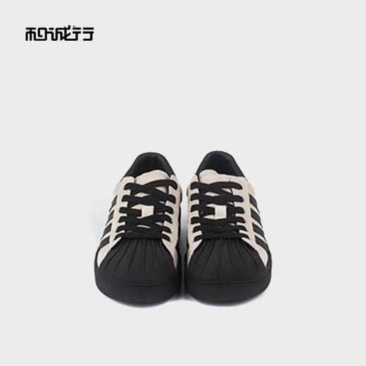 和诚行2025秋季新款厚底反毛皮贝壳圆头时尚百搭女式休闲鞋0551268 商品图2