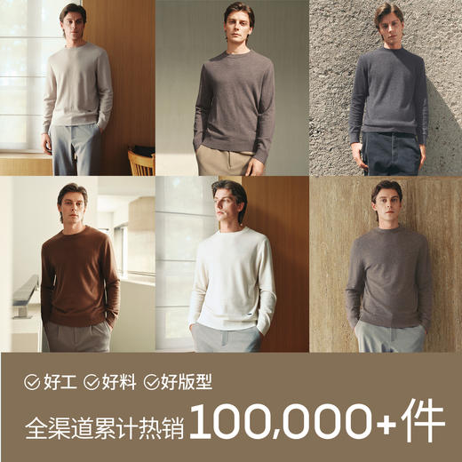 【男装】【商场同款】麦檬春秋套头毛衫9G8930351 商品图2