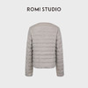 ROMISTUDIO“羊毛羽绒”老钱风90白鹅绒轻盈短款羽绒服RWCWWG6503【不翻单】 商品缩略图1