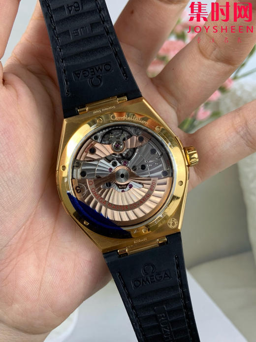 欧米茄 VS第五代星座系列 曼哈顿星座 黄金黑 男士腕表 丹东8900一体机 商品图5