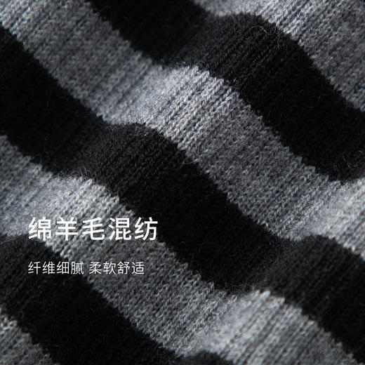 【商场同款】麦檬冬绵羊毛混纺舒适柔软打底衫5FA133241 商品图2