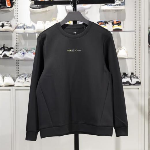 李宁男子2025套头运动卫衣AWDV119-1 商品图1