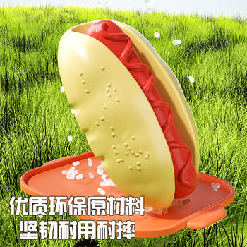 皇恩儿童过家家汉堡包冰淇淋披萨薯条套餐仿真食物切切乐厨房做饭玩具 商品图4