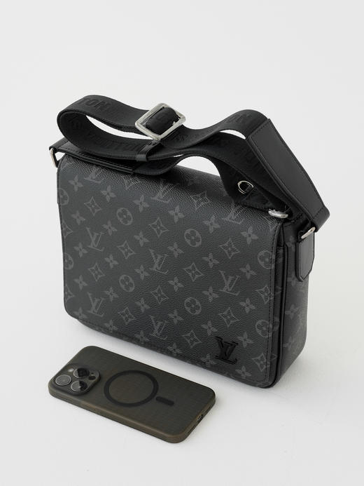 驴家 DISTRICT 小号邮差包 M46255黑花 （JPH） 商品图4