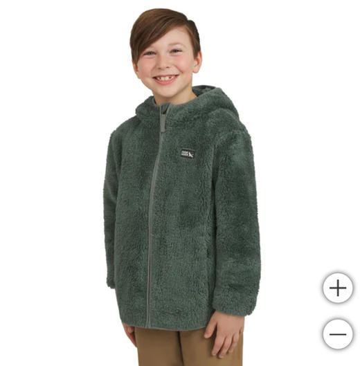 到手价179元 Eddie Bauer青少年抓绒帽子衫外套 美国代购，无中文标签，介意慎拍 商品图8