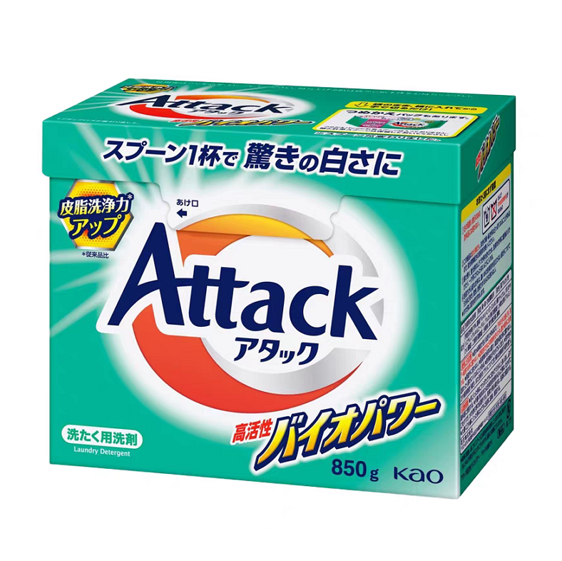 日本花王酵素洗衣粉850g