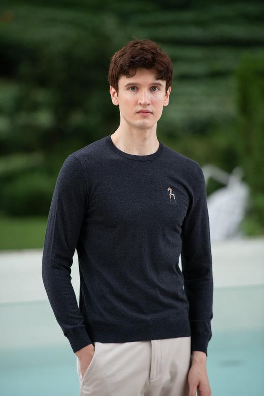 柏奥玛男士秋季针织衫 | POLO领/圆领  两种选择、简约百搭、柔软面料、亲肤透气、多色选择 商品图4