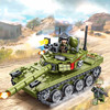 森宝积木85式主站坦克拼装军事积木儿童玩具男孩生日礼物105514 商品缩略图7