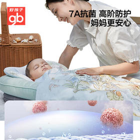 好孩子（gb）婴儿被子宝宝夏被儿童被子幼儿园被子7A抗菌蚕丝被