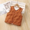 【买1送1 秋冬季儿童马甲】男童女童宝宝婴儿坎肩加绒保暖夹棉背心童装 商品缩略图1