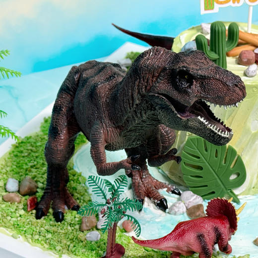 儿童微景观【侏罗纪公园】1.5磅 香草奶油芒果夹心口味 商品图5