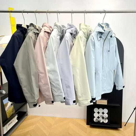 户外三合一！2025男女情侣款防风防泼水可脱卸摇粒绒保暖冲锋夹克外套 商品图0