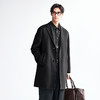 棉仓367823005-经典老钱风西装领中长款毛呢大衣 商品缩略图1