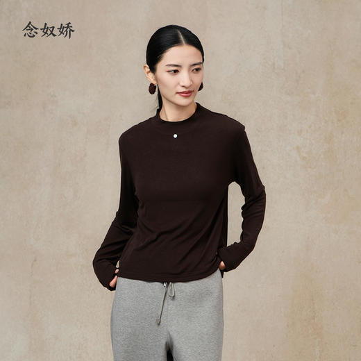 【商场搭配品】CNA5092 “ 弹力皮肤衣 ” 舒适软糯穿出幸福感 好穿好搭配 两色可选 商品图8