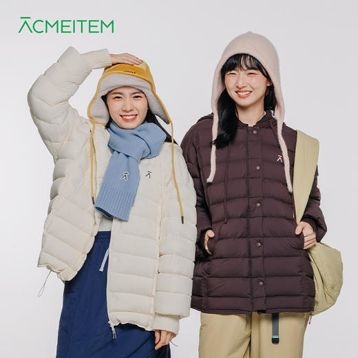 【品牌特惠】ACMEITEM爱棵米女士连帽羽绒服GAG2110410G 商品图0