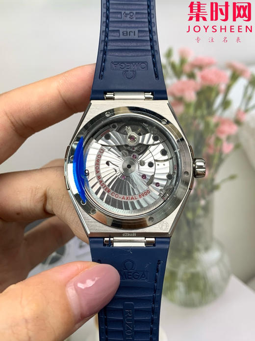 欧米茄 VS第五代星座系列 曼哈顿星座 白盘蓝针 男士腕表 丹东8900一体机 商品图5
