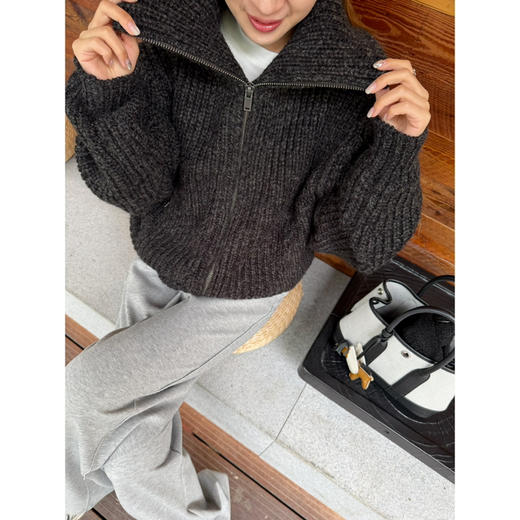 2510403    le** 羊毛 羊驼毛 开衫毛衣外套 商品图8