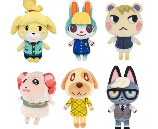 动物森友会 毛绒公仔挂件 商品图0