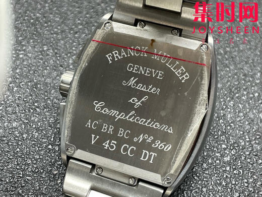 新款法穆兰 法兰克穆勒 FM Vanguard Yachting V45游艇计时系列 V45计时钢带款 男士腕表 商品图7