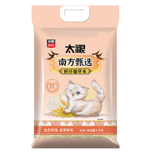 南方甄选鲜仔猫牙米5kg 商品图3