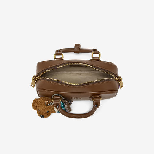 BF楼百思图2025冬季新款波士顿包时尚复古斜挎包女TY097DX5吊牌价659，现价369 商品图2