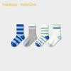 【balaOne】巴拉巴拉儿童袜子春秋男童女童棉袜学生打底四双装 商品缩略图2