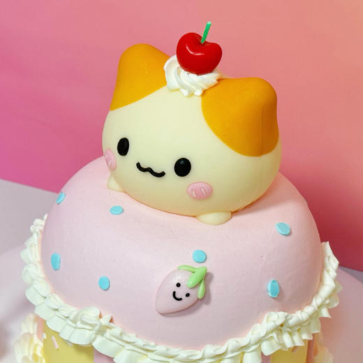 儿童款【猫咪的梦幻城堡】1.5磅 香草奶油芒果夹心口味 商品图5