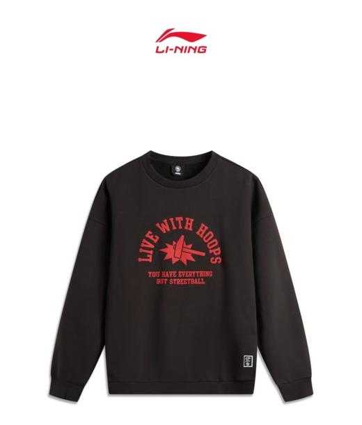 李宁男子2025套头运动卫衣AWDV195-4 商品图0