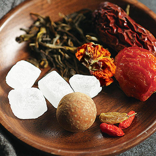 三江雪八宝茶500g/盒 商品图3